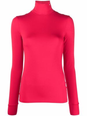 Raf Simons haut à col roulé - Rouge