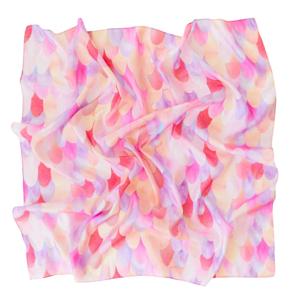 Sarah&apos;s Silks Roze Unicorn Speelzijde 90x90