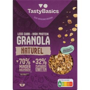 Tastybasics Less carb-high protein granola naturel