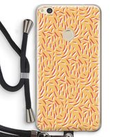Camouflage: Huawei Ascend P8 Lite (2017) Transparant Hoesje met koord