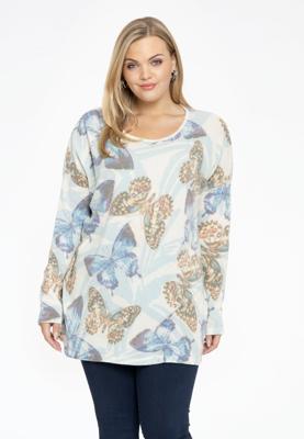 Yoek Pullover square | Wit | Maat 50/52