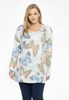 Yoek Pullover square | Wit | Maat 54/56