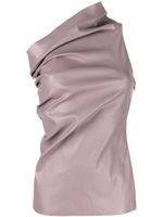 Rick Owens débardeur Athena à une épaule - Rose