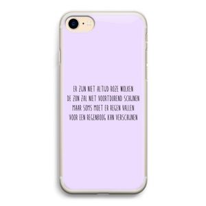 Regenboog: iPhone 7 Transparant Hoesje