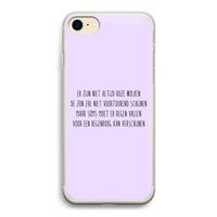 Regenboog: iPhone 7 Transparant Hoesje