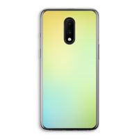 Minty mist pastel: OnePlus 7 Transparant Hoesje