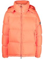 White:Space veste matelassée à patch logo - Orange