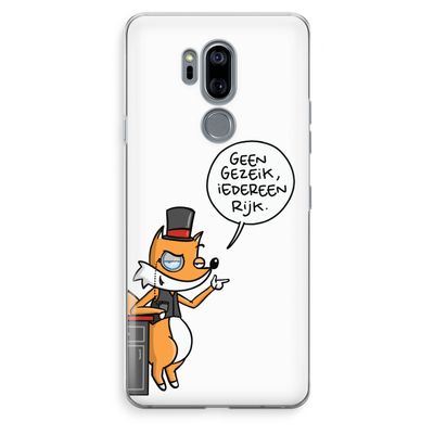 Geen Gezeik: LG G7 Thinq Transparant Hoesje
