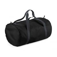 Sporttas/weekendtas - zwart - 32 liter - Reistas - 50 x 30 x 26 cm - polyester - 1 compartiment - thumbnail