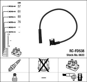 Bougiekabelset RCFD538