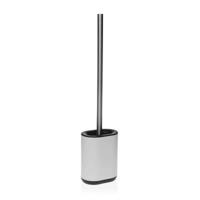 Toiletborstel Versa Wit Staal Polypropyleen 7,7 x 48,5 x 11,4 cm