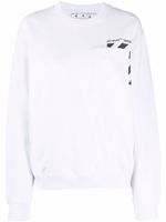 Off-White sweat Marker à logo imprimé - Blanc - thumbnail