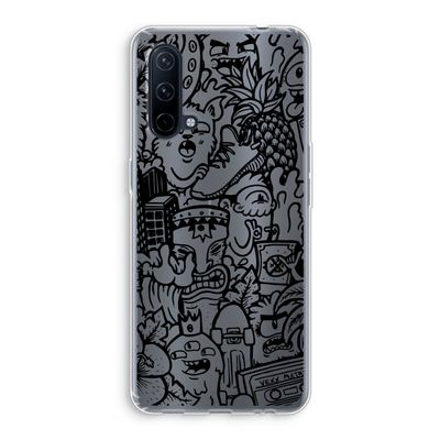 Vexx Black Mixtape: OnePlus Nord CE 5G Transparant Hoesje