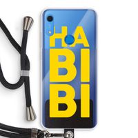 Habibi Majorelle : Huawei Y6s Transparant Hoesje met koord