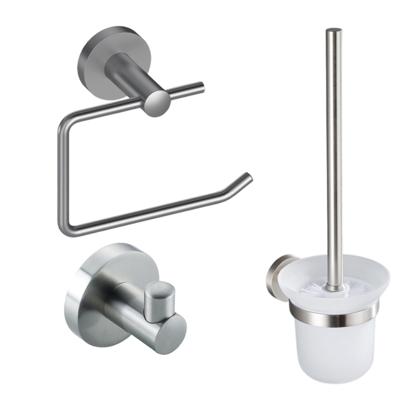 Fortifura Calvi Toiletset 3-delig Geborsteld RVS PVD (RVS) SW639927 SW639930 SW639928