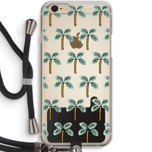 Paradise: iPhone 6 / 6S Transparant Hoesje met koord