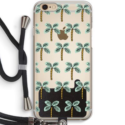 Paradise: iPhone 6 / 6S Transparant Hoesje met koord