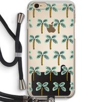 Paradise: iPhone 6 / 6S Transparant Hoesje met koord