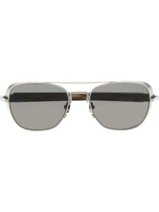 Matsuda lunettes de soleil à monture rectangulaire - Gris