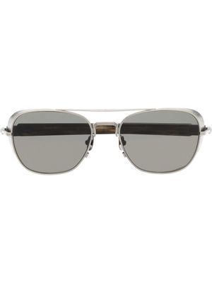 Matsuda lunettes de soleil à monture rectangulaire - Gris