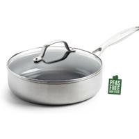 Greenpan Geneva Hapjespan met Deksel - 24 cm