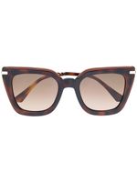 Jimmy Choo Eyewear lunettes de soleil Ciagras - Marron - thumbnail