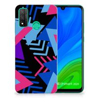 Huawei P Smart 2020 TPU Hoesje Funky Triangle - thumbnail