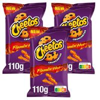 Cheetos - Crunchetos Flamin' Hot - 3x 110g - thumbnail