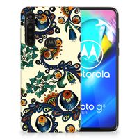 Siliconen Hoesje Motorola Moto G8 Power Barok Flower