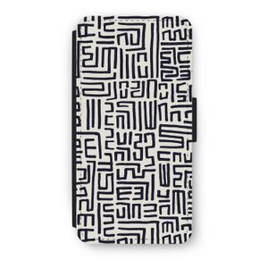 Moroccan Print: iPhone 7 Plus Flip Hoesje