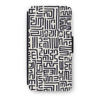 Moroccan Print: iPhone 7 Plus Flip Hoesje