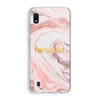 Feminist: Samsung Galaxy A10 Transparant Hoesje