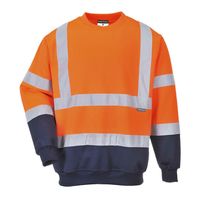 Portwest B306 Hi-Vis 2-Tone Sweatshirt