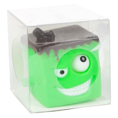 Toi-Toys Fun knijpkubusmonster puiloog, 5cm
