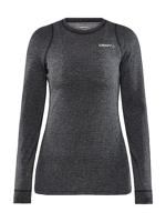 Craft Core Wool merino lange mouw ondershirt dames zwart