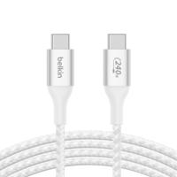 Belkin CAB015bt1MWH USB-kabel USB 2.0 1 m USB C Wit - thumbnail