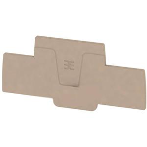 Weidmüller 2540000000 Afsluitplaat Beige 20 stuk(s)