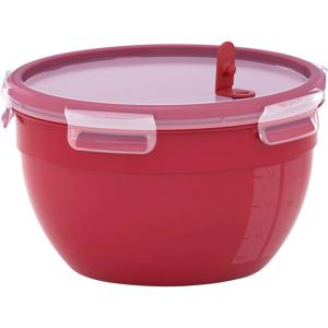 Emsa N1060600 EMSA Clip & micro-golfendose 2,6 L rond, rood