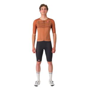 Castelli aero race 8s jersey bruin heren XXXL