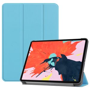 3-Vouw sleepcover hoes - iPad Pro 12.9 inch (2020) - Lichtblauw