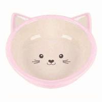 HAPPY PET VOERBAK KITTEN ROZE / CREME