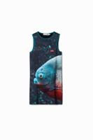 Korte jurk piranha Tyler McGillivary - BLACK - L