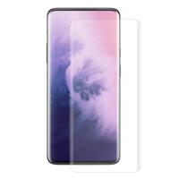 ENKAY Hat-Prins 3D volledig scherm huisdier gebogen Hot Bending HD Screen Protector film voor OnePlus 7 Pro