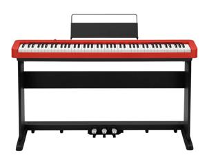 Casio CDP-S160 Set digitale piano 88 toetsen Rood