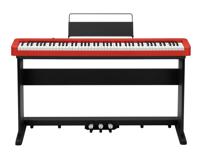 Casio CDP-S160 Set digitale piano 88 toetsen Rood