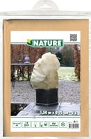 Nature winterafdekhoes met koord H1,5 m x D75 cm beige