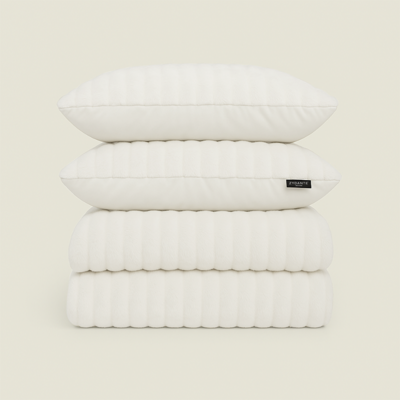 Sale: -30% | Dekbedovertrek Rabbit Bubble - Off White - Eenpersoons (140x200 Cm) - - - Zydante - Dekbed-Discounter.nl