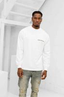 Jorcustom Ribbon Longsleeve T-Shirt Heren Wit - Maat M - Kleur: Zwart | Soccerfanshop