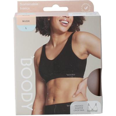 Boody Padded shaper crop BH blush L