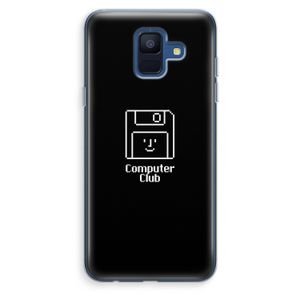 Hello: Samsung Galaxy A6 (2018) Transparant Hoesje